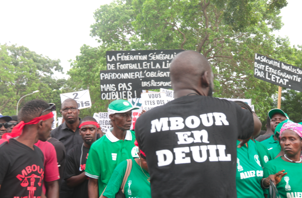 Sénégal Sports Drame de Demba Diop : Mbour marche en hommage à ses victimes