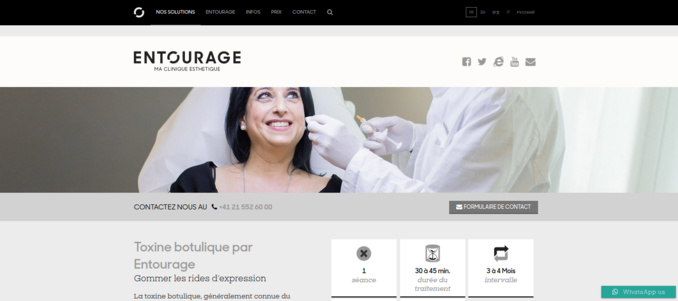 Injection de Botox à Lausanne Injection de Botox à Lausanne