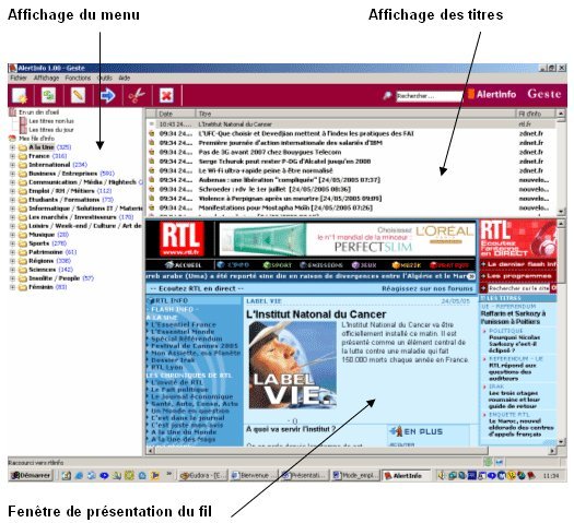 Référencement internet et  flux RSS